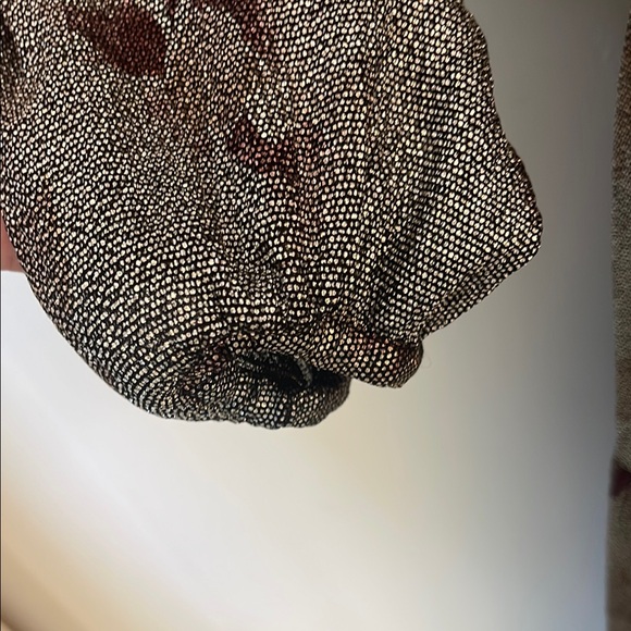 NWT Ba&Sh | Woman’s Elegant Floral Metallic Grey Maxi Dress Size 1 Small - Picture 7 of 16